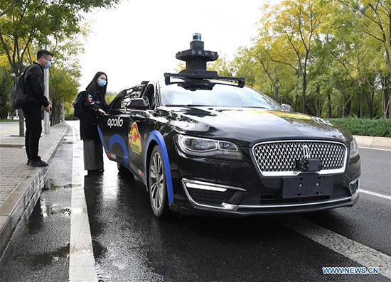 Baidu re?oit une autorisation d'essai de véhicules totalement autonomes en Californie