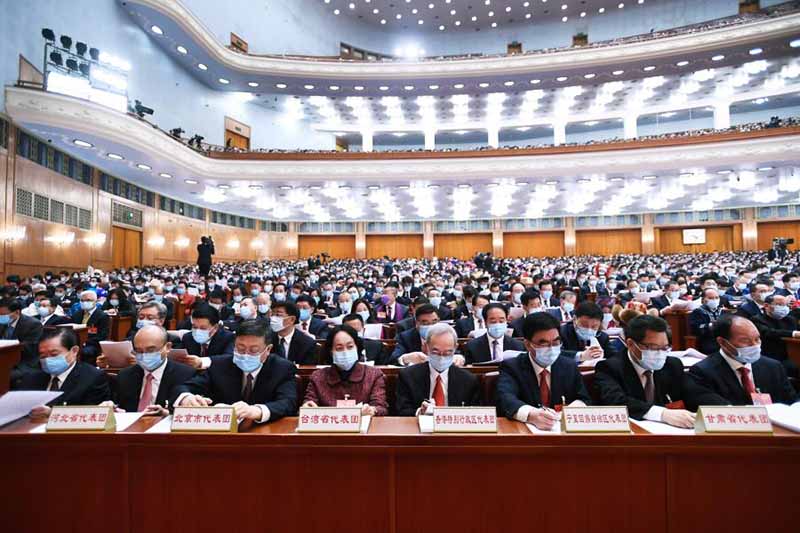 (Deux Sessions) L'organe législatif national de la Chine ouvre sa session annuelle