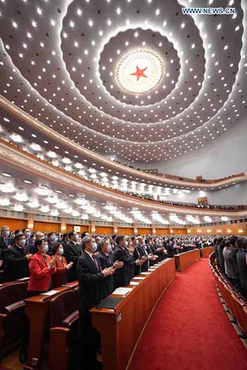 L'organe législatif national de la Chine entame sa deuxième réunion plénière de la session annuelle