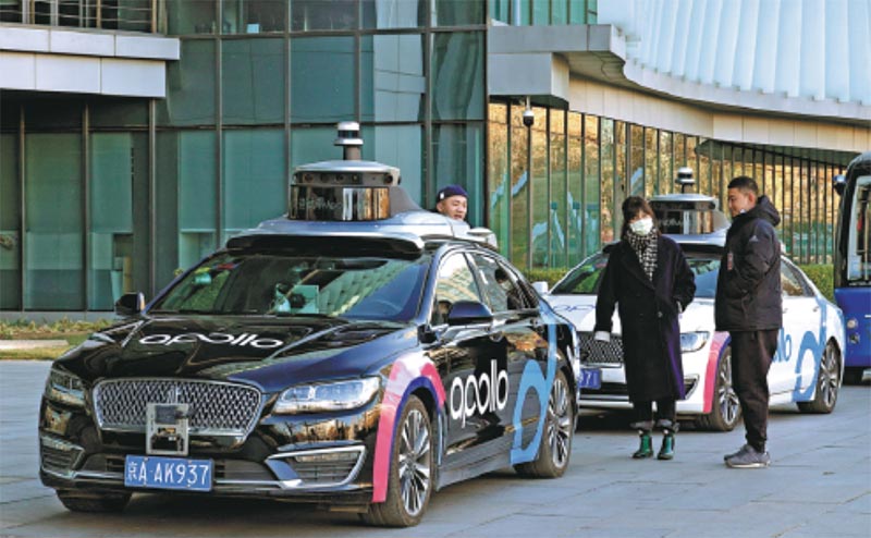 Baidu autorisé à facturer des passagers de robotaxi en Chine