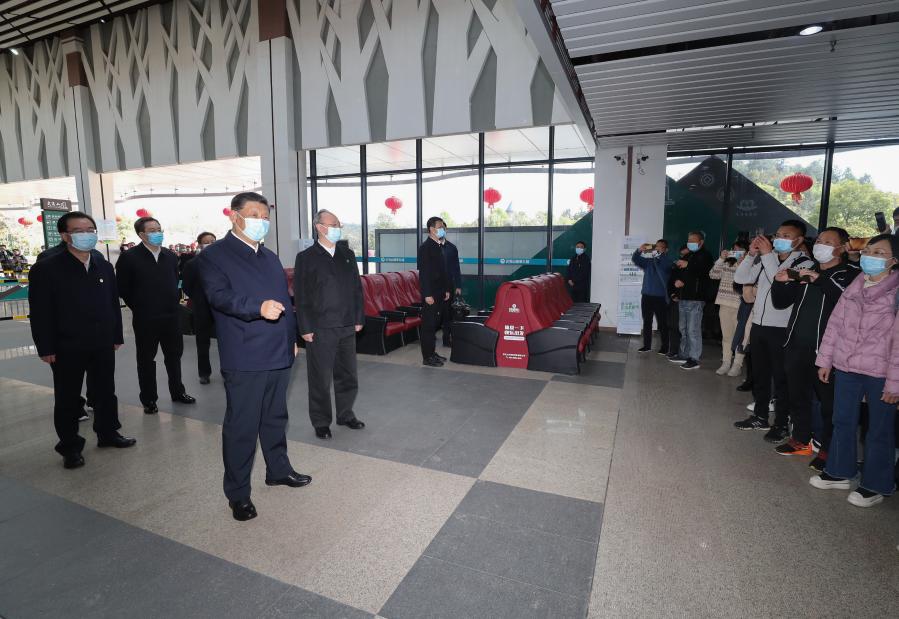 Xi Jinping en inspection dans la province du Fujian