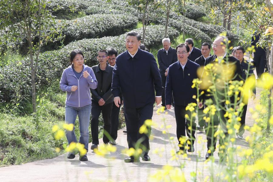 Xi Jinping en inspection dans la province du Fujian