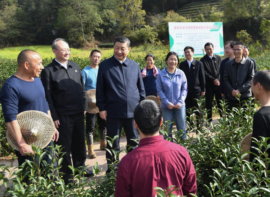 Xi Jinping en inspection dans la province du Fujian