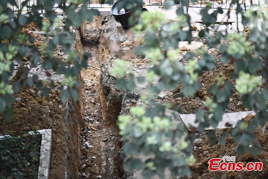 Une tombe ancienne découverte à l'Université normale du Sichuan