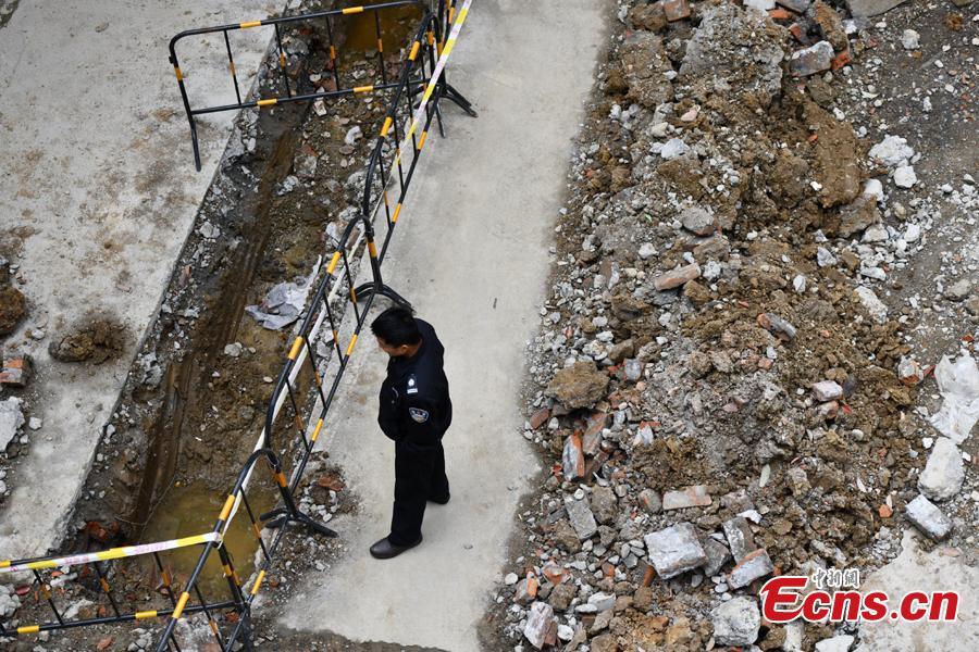 Une tombe ancienne découverte à l'Université normale du Sichuan