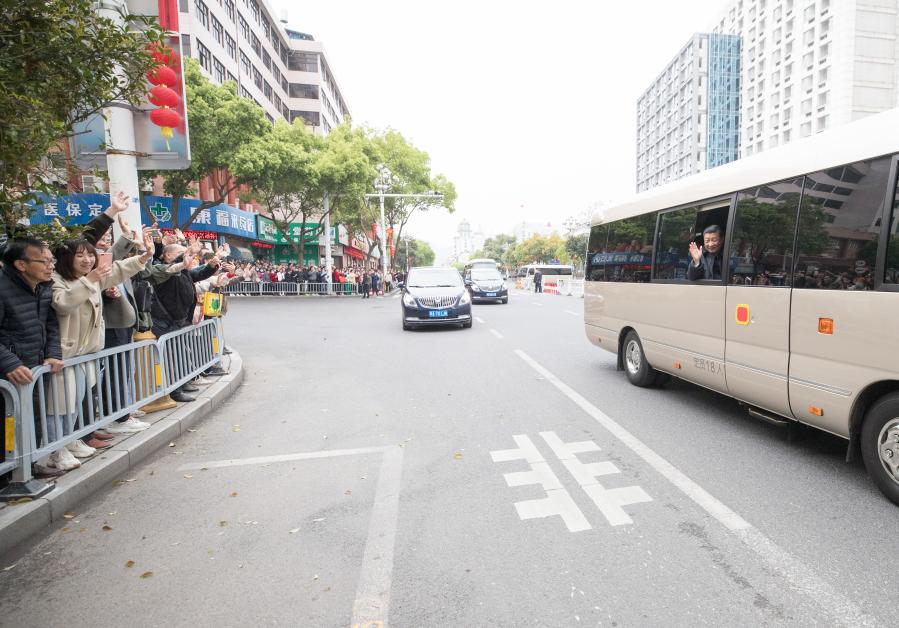 Xi Jinping visite Shaxian durant une tournée d'inspection dans l'est de la Chine