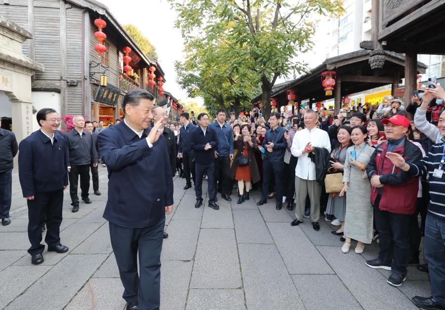 Xi Jinping visite Fuzhou durant une tournée d'inspection dans l'est de la Chine