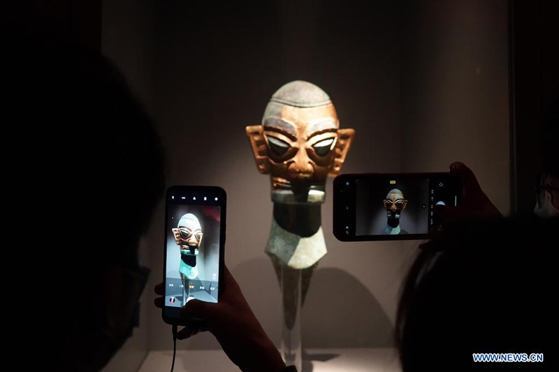 Chine : visite au musée de Sanxingdui au Sichuan (sud-ouest)