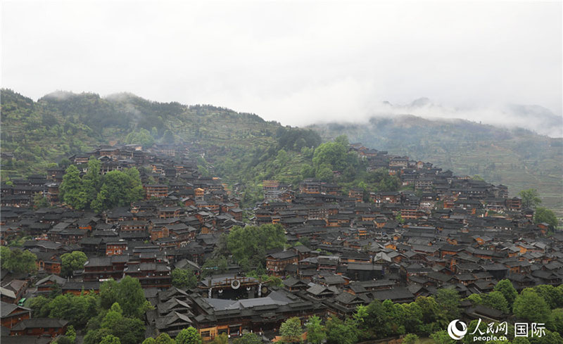 Le plus grand village Miao du monde : le village Miao de Xijiang Qianhu, dans la province du Guizhou