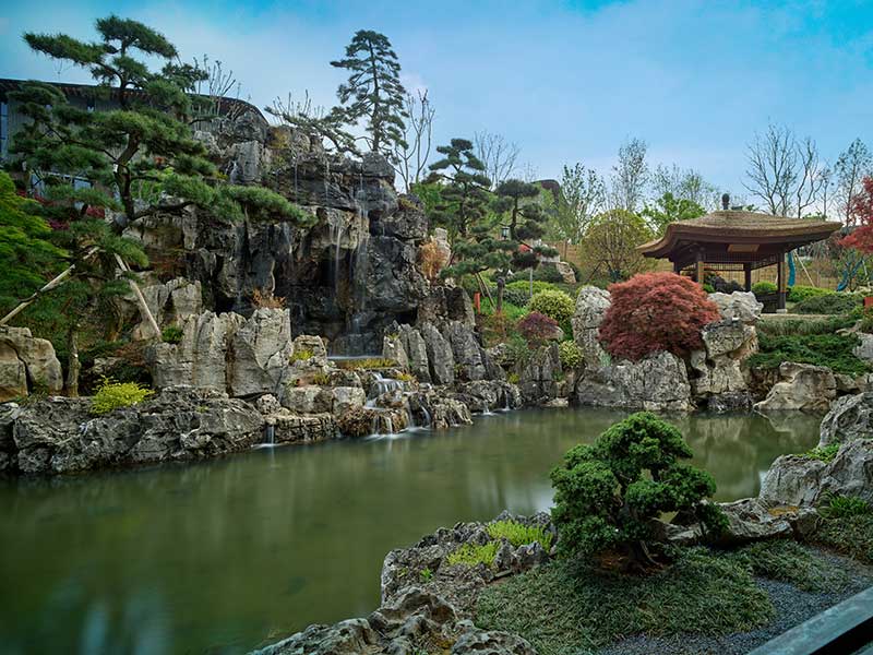 Des puits de mine transformés en jardin d'agrément à Nanjing