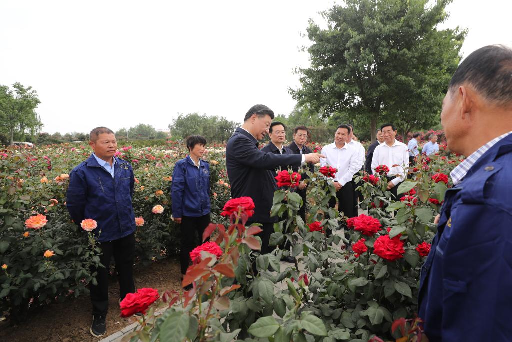 Xi Jinping inspecte la ville de Nanyang dans le centre de la Chine