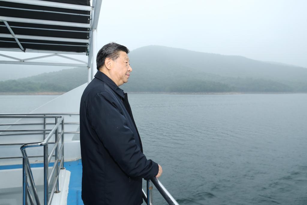 Xi Jinping inspecte le grand projet de dérivation de l'eau en Chine