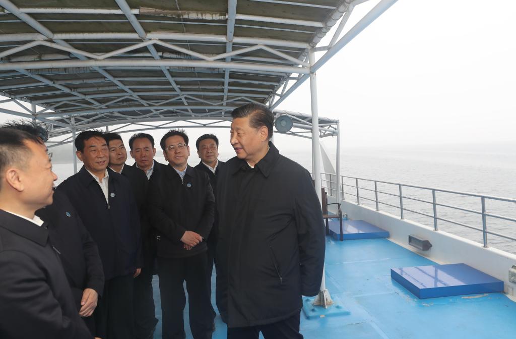 Xi Jinping inspecte le grand projet de dérivation de l'eau en Chine