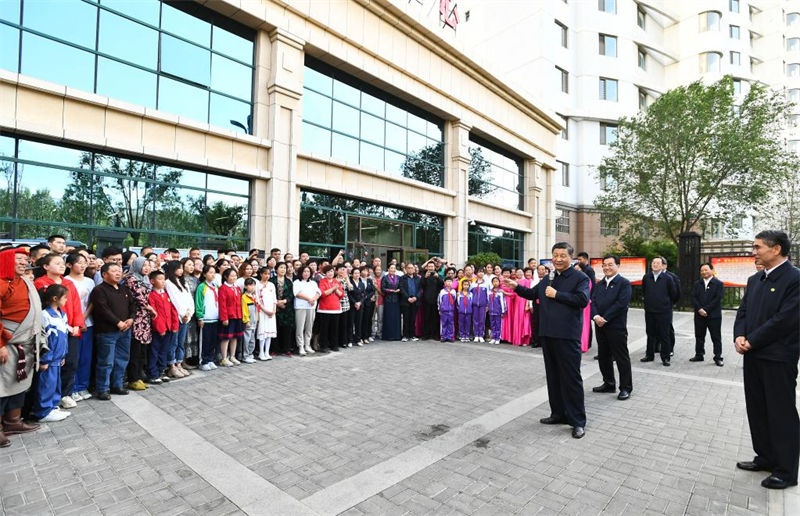 Xi Jinping met l'accent sur les fortes organisations du Parti au niveau primaire pour les quartiers résidentiels