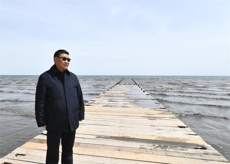 Xi Jinping inspecte le district de Gangcha au Qinghai