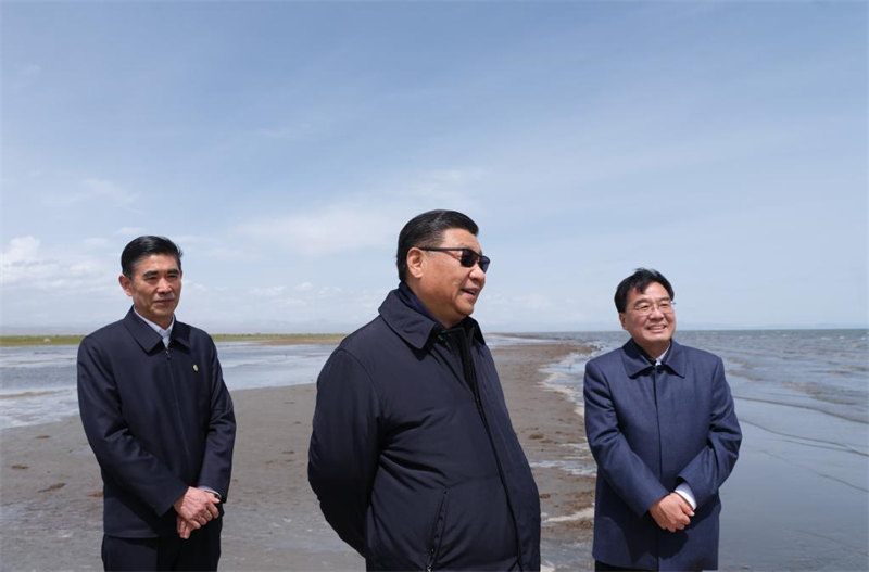 Xi Jinping inspecte le district de Gangcha au Qinghai