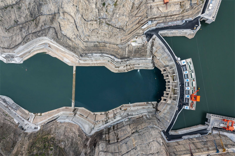 La mégacentrale hydroélectrique chinoise de Wudongde mise en service