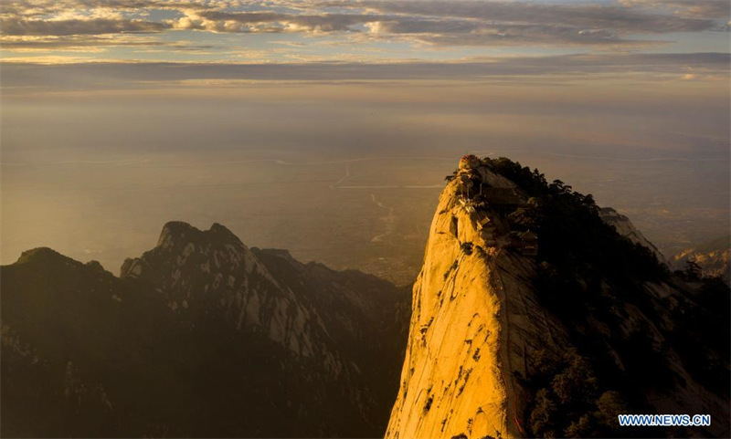 Chine : paysage du mont Huashan dans le Shaanxi