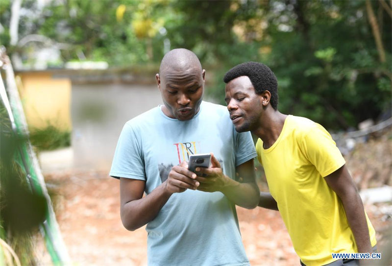 Enseignement de la technologie Juncao à des étudiants africains au Fujian