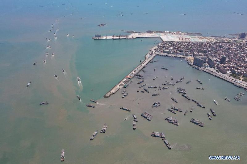 Avec la reprise de la pêche, c'est l'heure d'appareiller pour les bateaux de Quanzhou