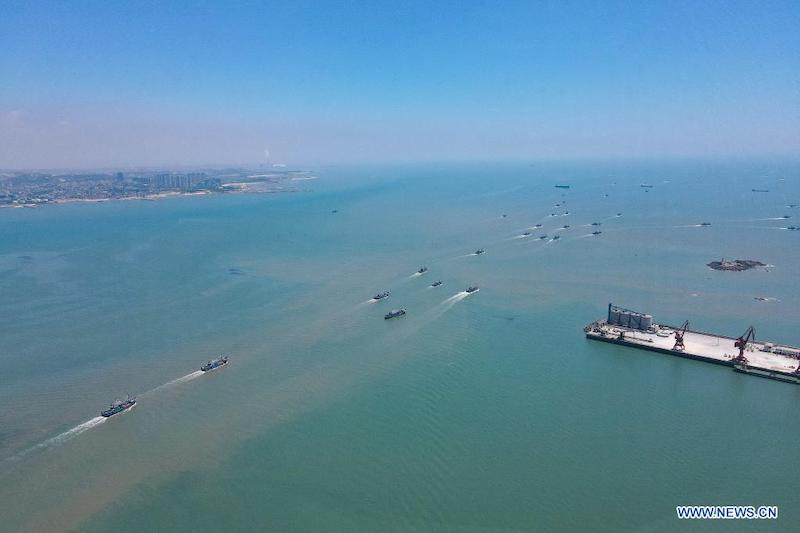 Avec la reprise de la pêche, c'est l'heure d'appareiller pour les bateaux de Quanzhou