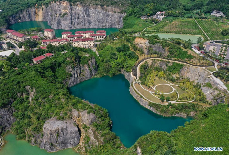 Chine : une carrière transformée en parc pour la restauration de l'environnement