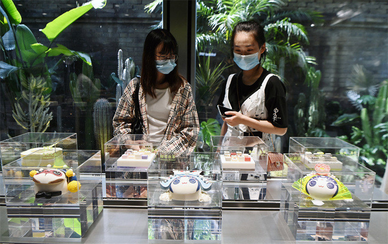 Les gateaux fa?onnés à la chinoise adorés par les clients