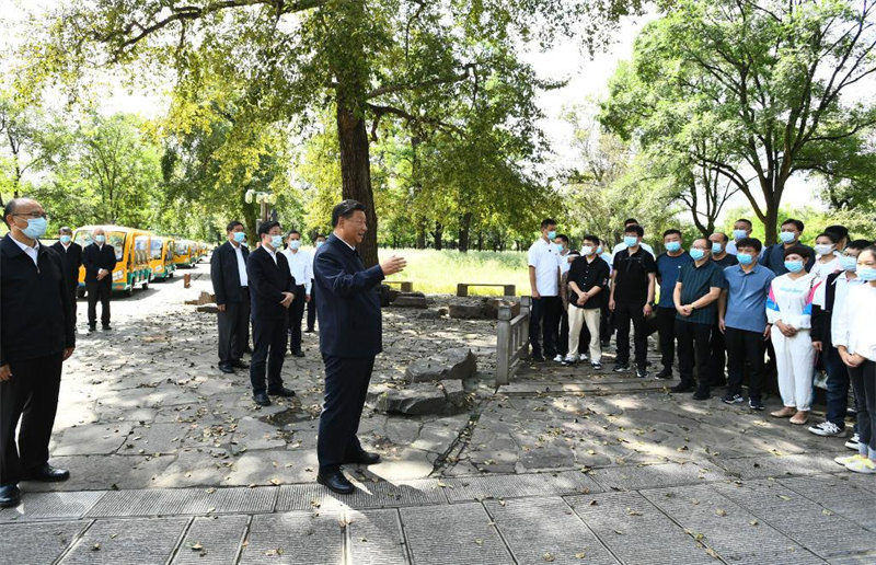 Xi Jinping inspecte la ville de Chengde au Hebei