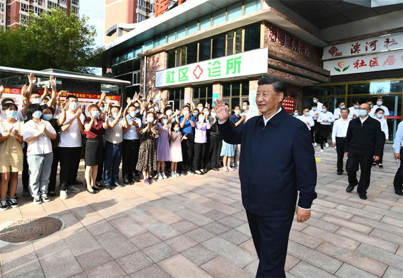 Xi Jinping inspecte la ville de Chengde au Hebei