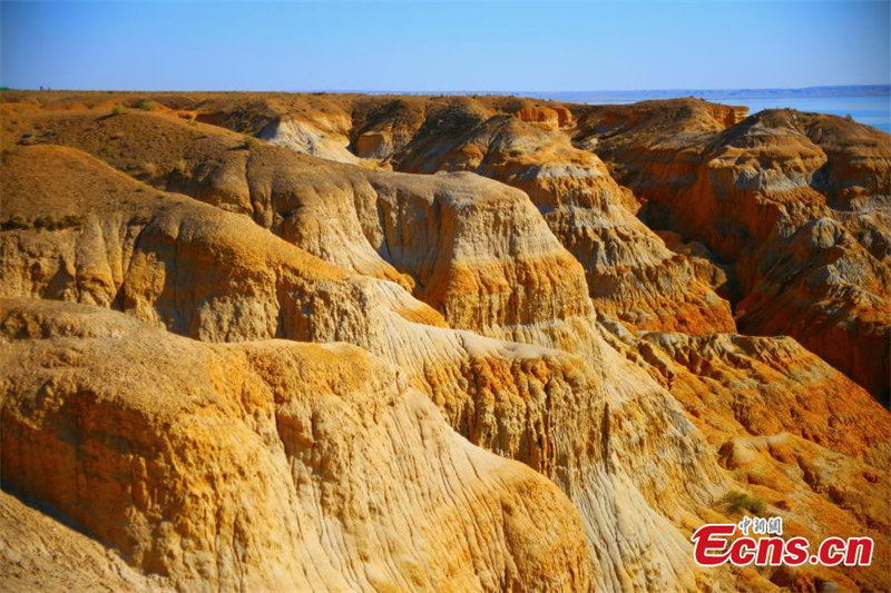 Les paysages du site pittoresque de la Cité du Diable au Xinjiang