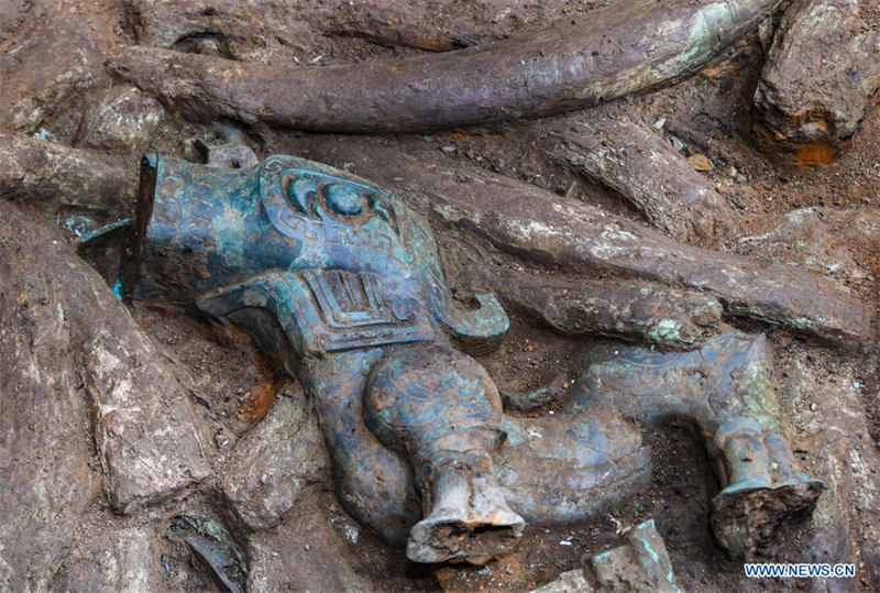 Les nouvelles découvertes dans les ruines de Sanxingdui témoignent la créativité de la Chine antique