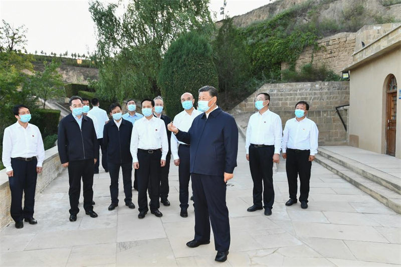 Xi Jinping inspecte la province chinoise du Shaanxi