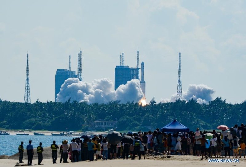 La Chine lance le vaisseau cargo Tianzhou-3