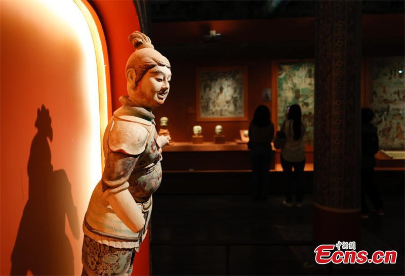 Chine : ouverture d'une exposition sur Dunhuang au Musée du Palais