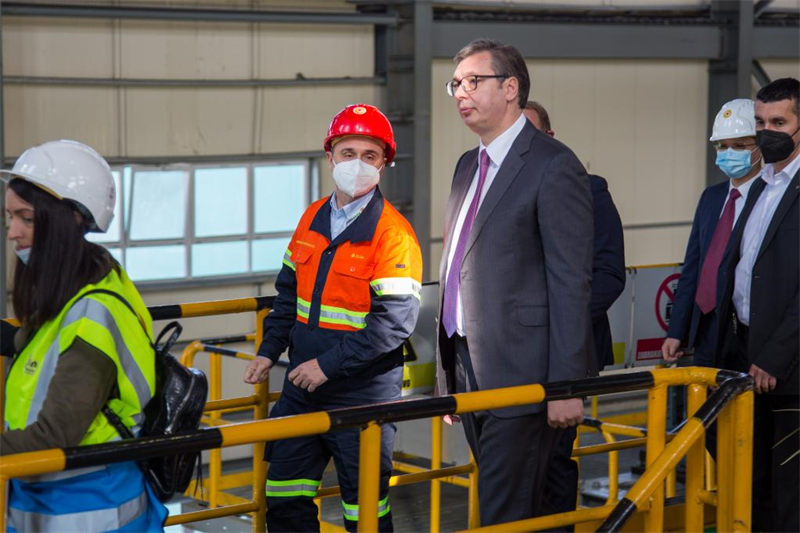 Une entreprise chinoise ouvre une immense mine respectueuse de l'environnement en Serbie