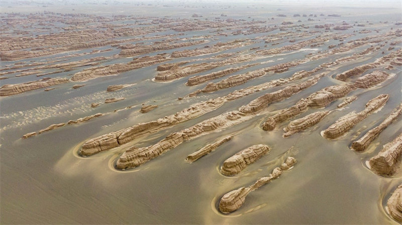 En photos : un paysage du géoparc national de Dunhuang Yardang