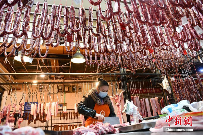 La ? rue de la saucisse ? de Chengdu