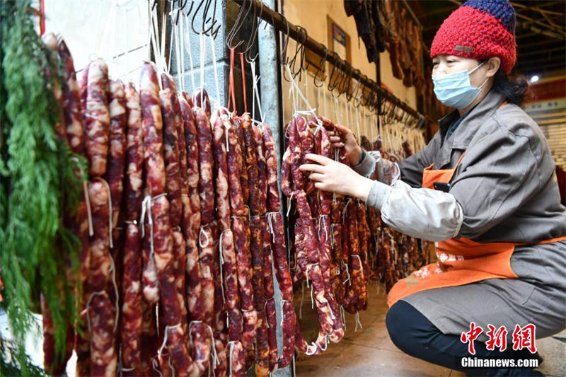 La ? rue de la saucisse ? de Chengdu