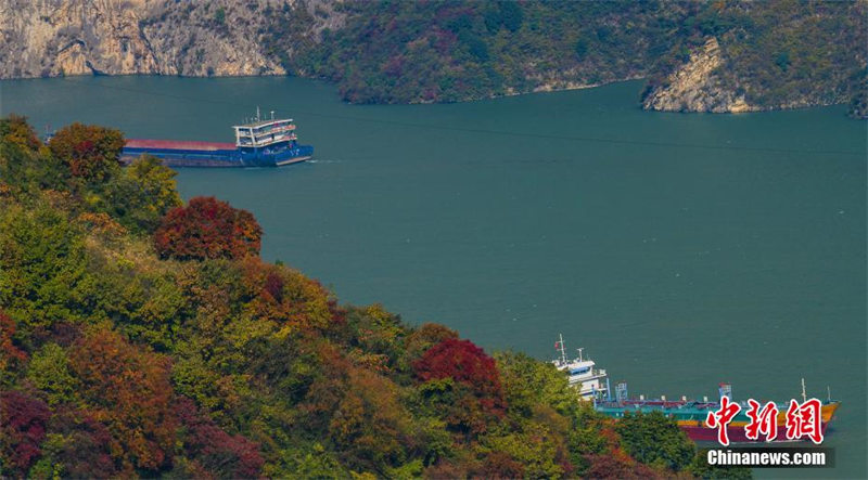 L' ? autoroute sur l'eau ? dans la zone du réservoir des Trois Gorges voit une circulation intense et fluide 