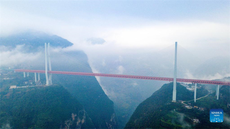 En photos : des ponts du Guizhou vus du ciel