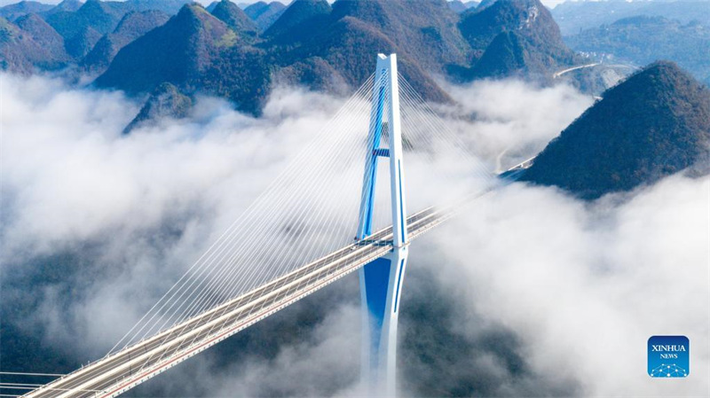 En photos : des ponts du Guizhou vus du ciel