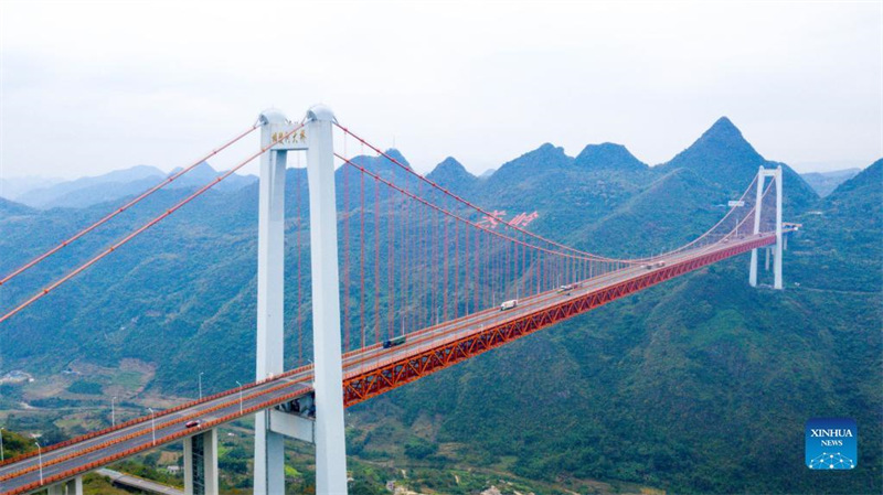 En photos : des ponts du Guizhou vus du ciel