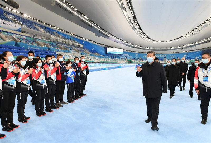 Xi Jinping inspecte les préparatifs des Jeux olympiques et paralympiques d'hiver de Beijing 2022