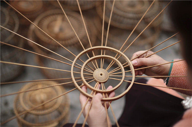 Les cages à oiseaux fabriquées à la main en Chine populaires sur les marchés chinois et international