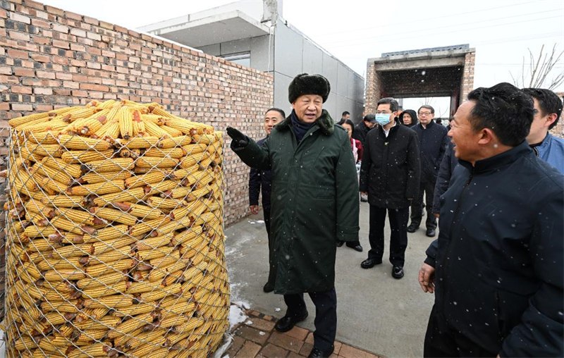 Xi Jinping exprime ses voeux pour la fête du Printemps à tous les Chinois durant sa visite au Shanxi