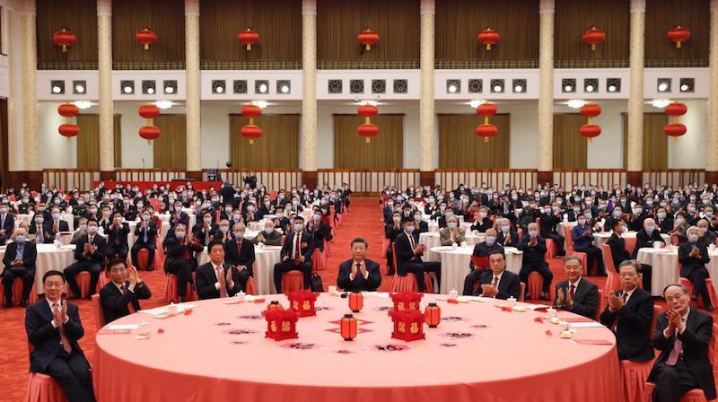 Xi Jinping adresse ses v?ux  de la fête du Printemps à tous les Chinois