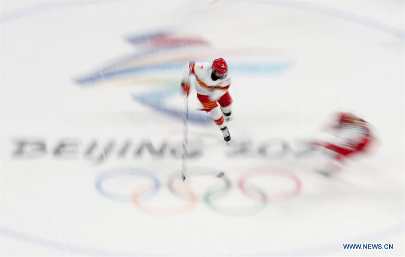 (Beijing 2022) Match de hockey sur glace féminin Chine-Danemark