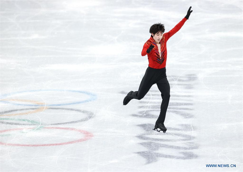 (BEIJING 2022) Patinage artistique : épreuve par équipes, patinage individuel hommes, programme libre