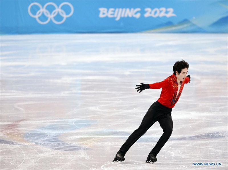 (BEIJING 2022) Patinage artistique : épreuve par équipes, patinage individuel hommes, programme libre