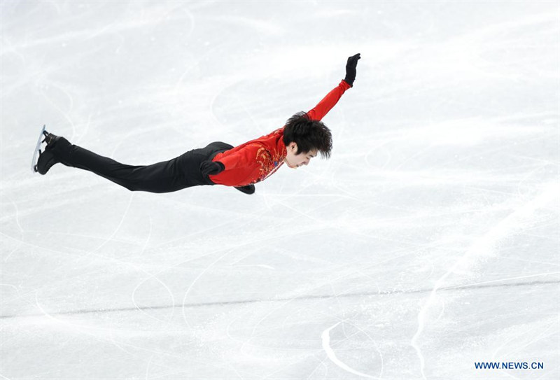 (BEIJING 2022) Patinage artistique : épreuve par équipes, patinage individuel hommes, programme libre